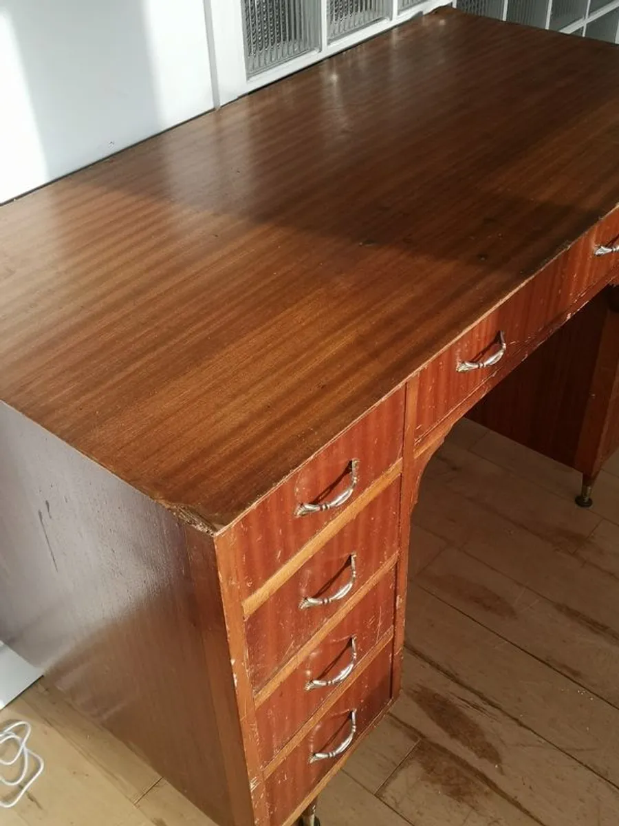 Vintage mid century desk - Image 3