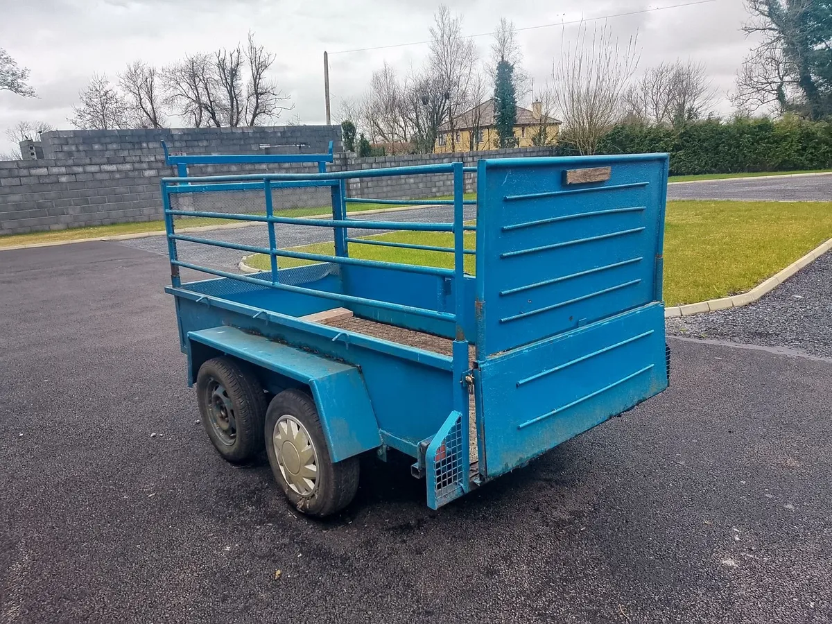 Builders Trailer 8 x 4 high creels - Image 2