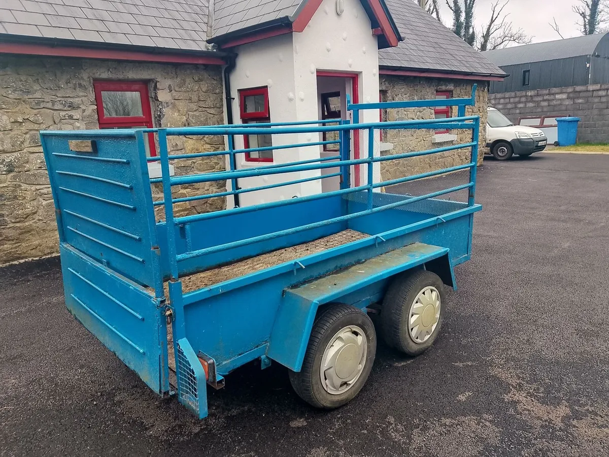 Builders Trailer 8 x 4 high creels - Image 1