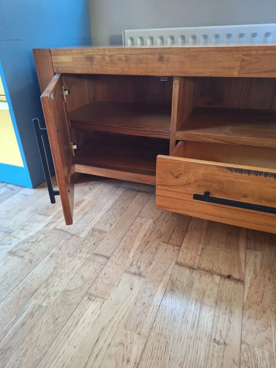 TV Stand hardwood - Image 4