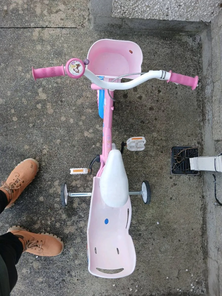 Kids peppa pig bicycle - Image 2