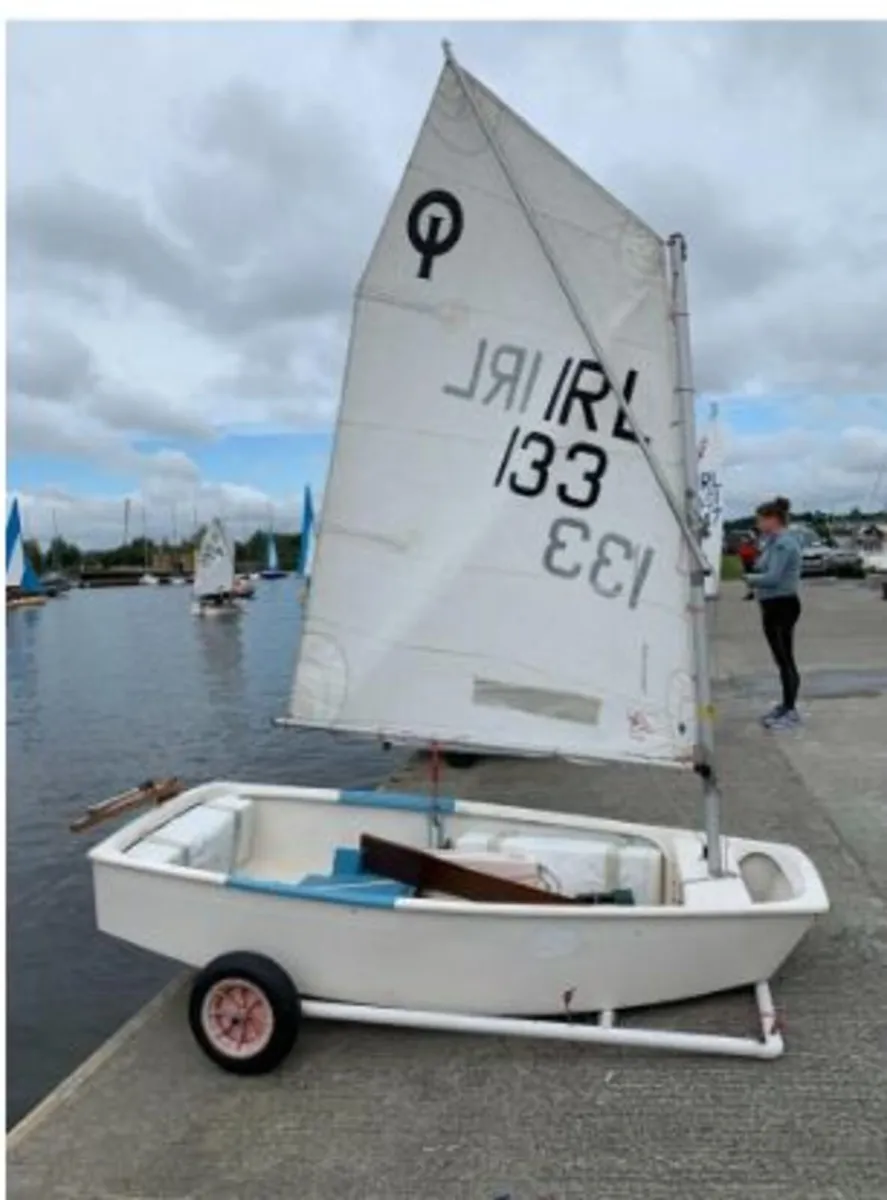 Optimist Youth Sailboat + Accessories - Image 2