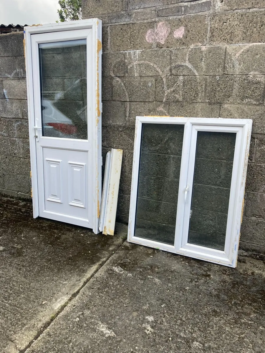 White PVC Door and Window - Image 1