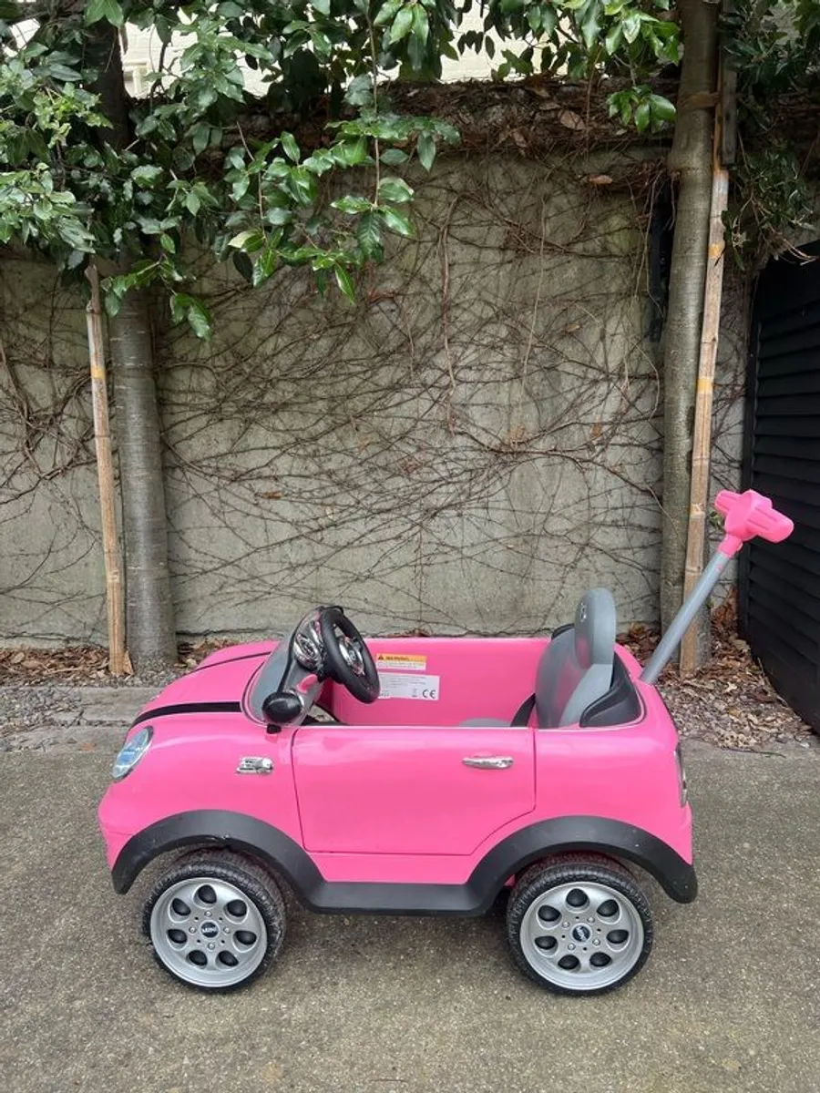 Mini Cooper Ride On Push Car - Image 3