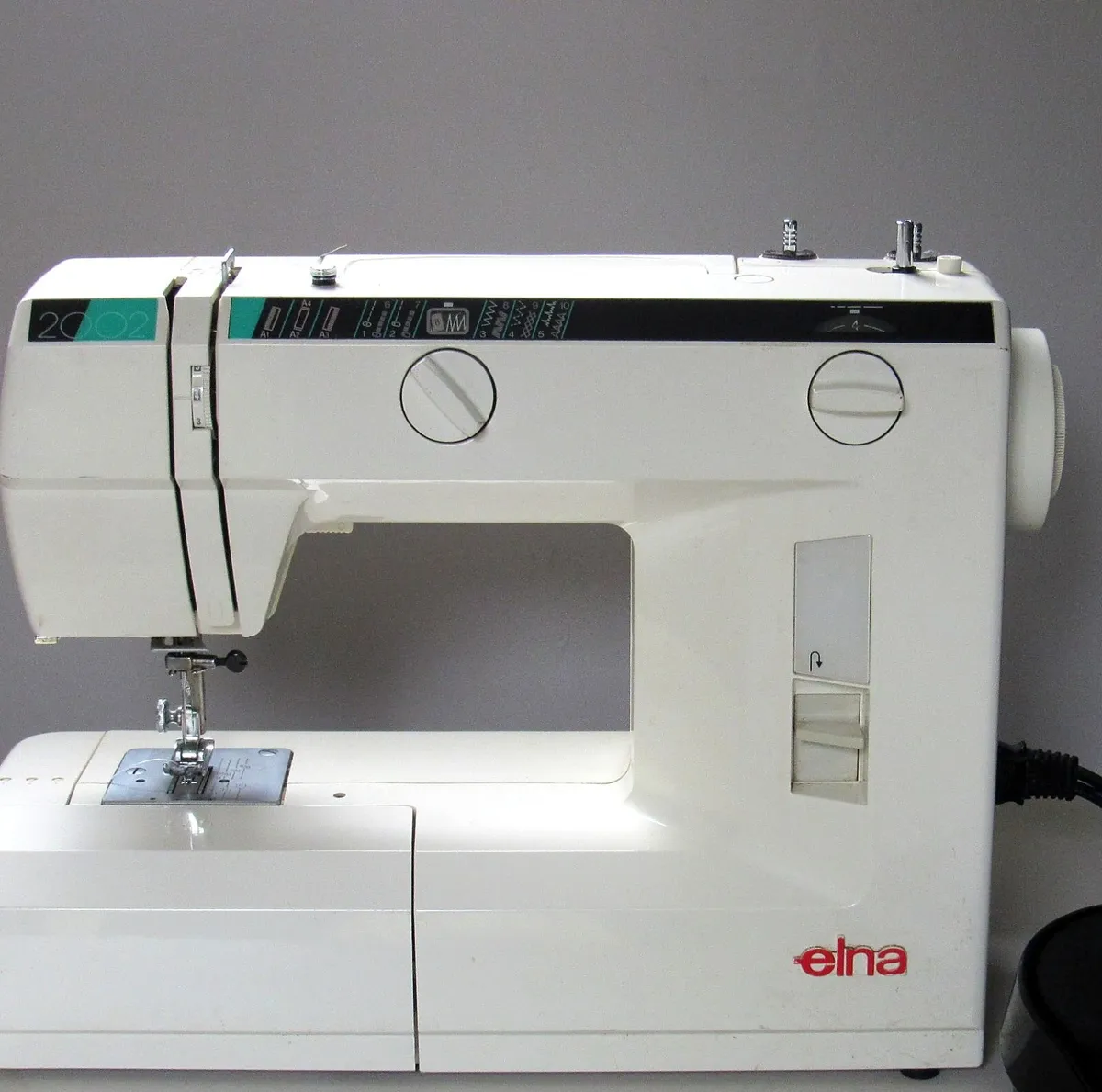 Elna Sewing Machine 2002 – Working  With Pedal - Image 1