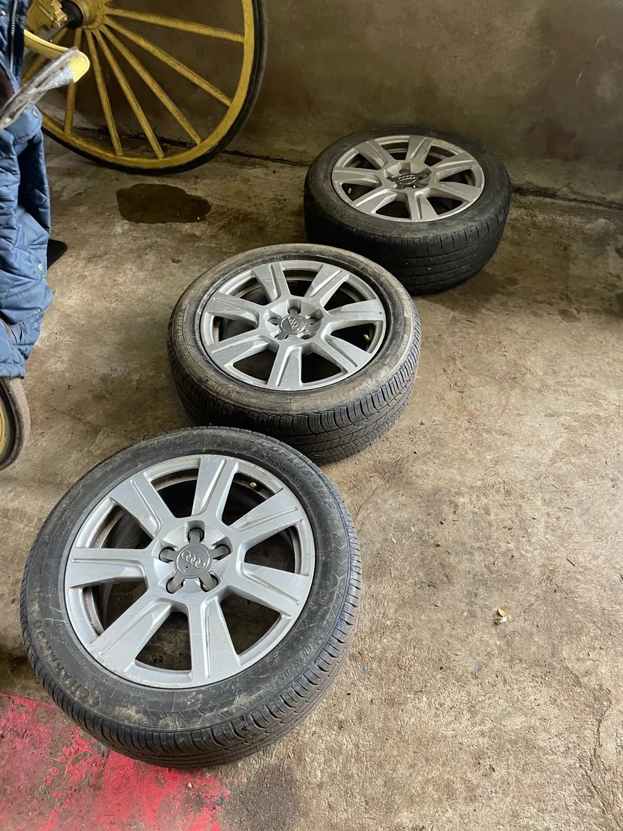17” 5x112 audi alloys - Image 1