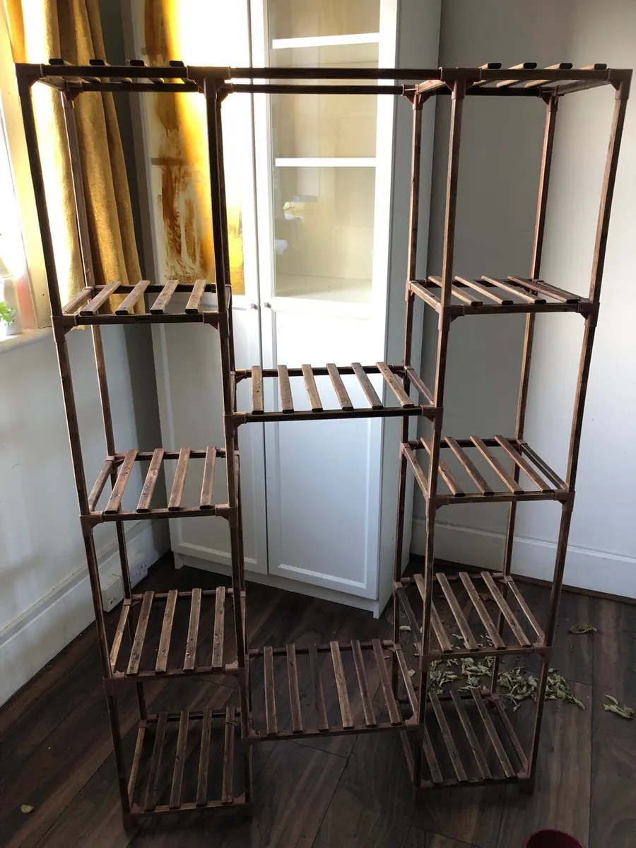 Wooden plant stand - Image 1