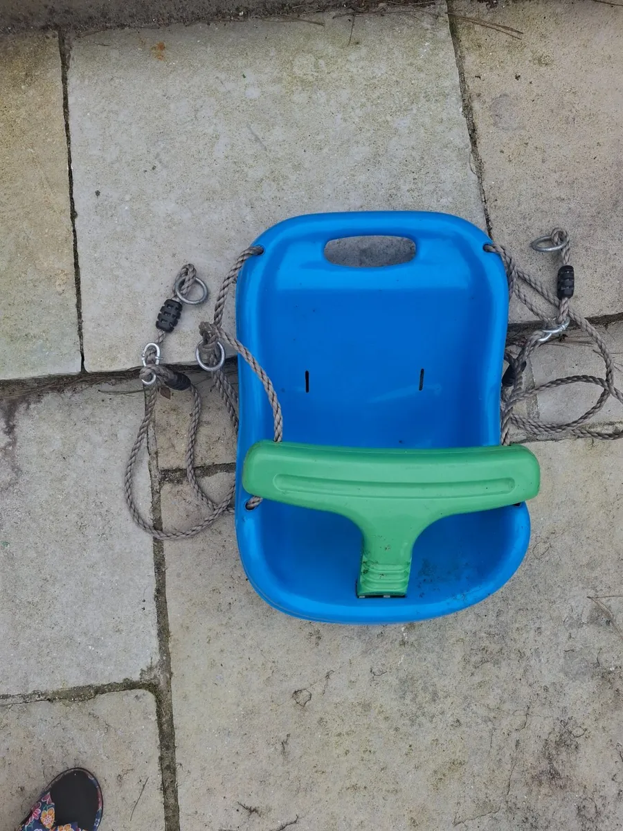 Swings, slide, covered area and bench - Image 3