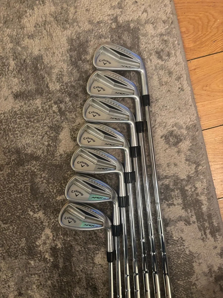 Callaway Apex Pro Irons stiff shaft - Image 1