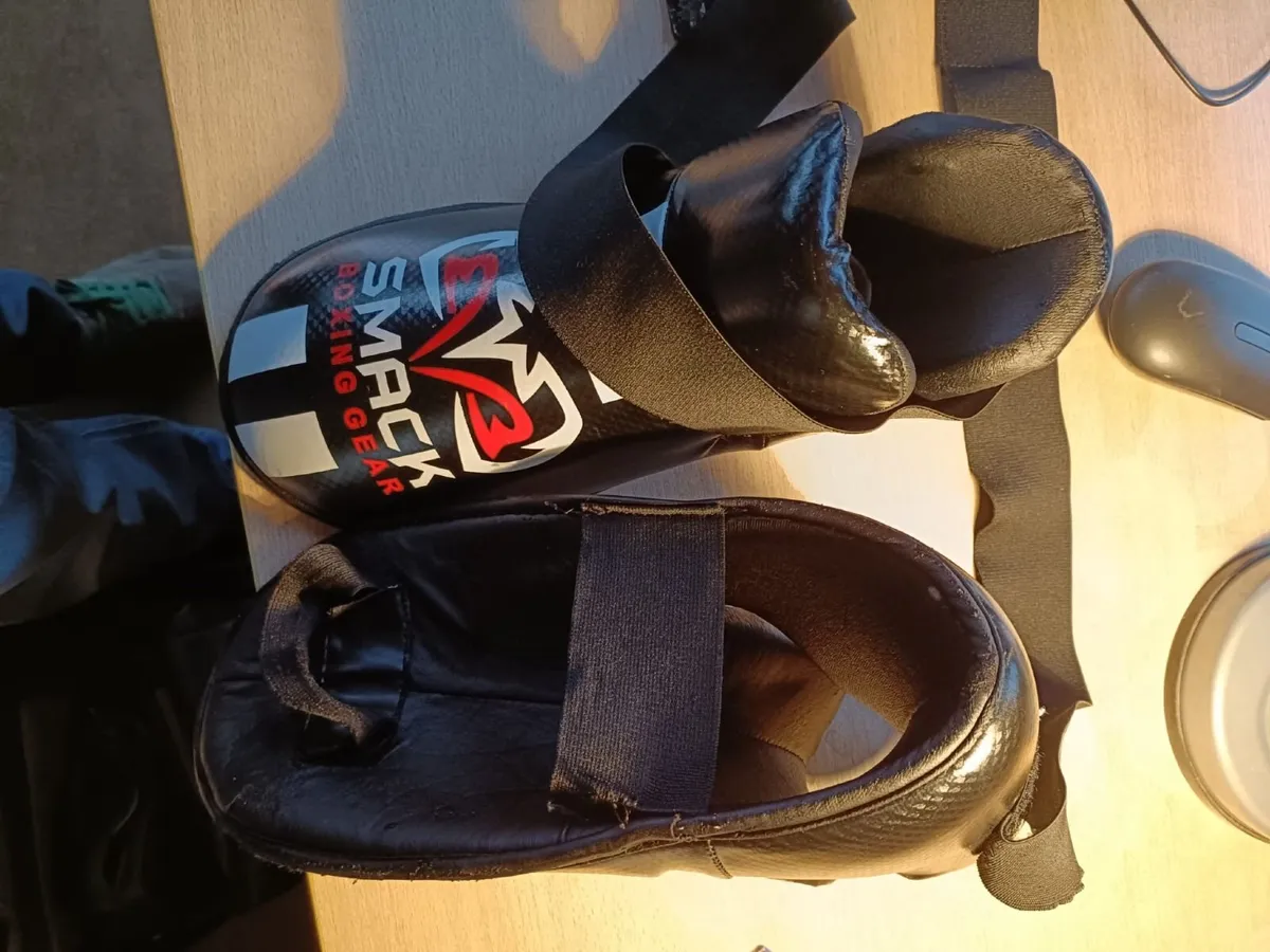 kickboxing sparring gloves, boots. head-guard - Image 4