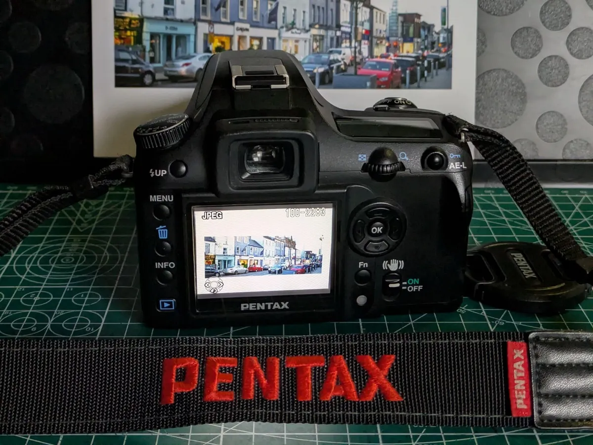 Pentax K100D Super  CCD🌈 sensor DSLR camera - Image 2
