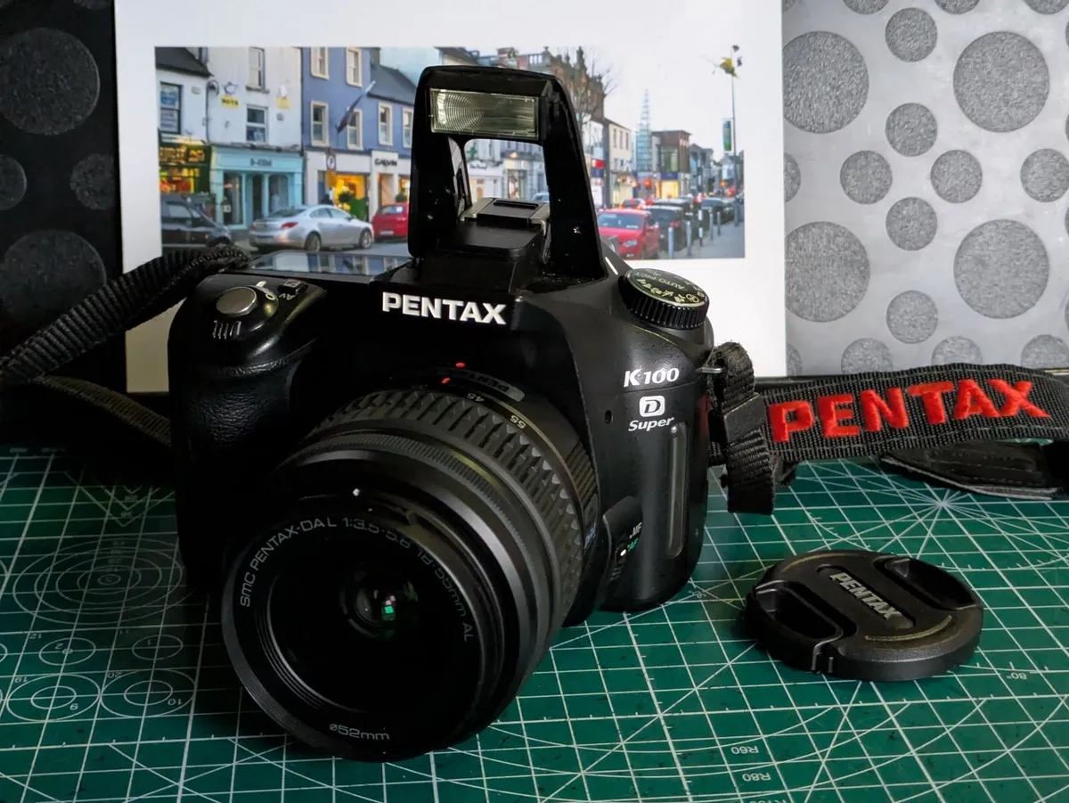 Pentax K100D Super  CCD🌈 sensor DSLR camera - Image 3