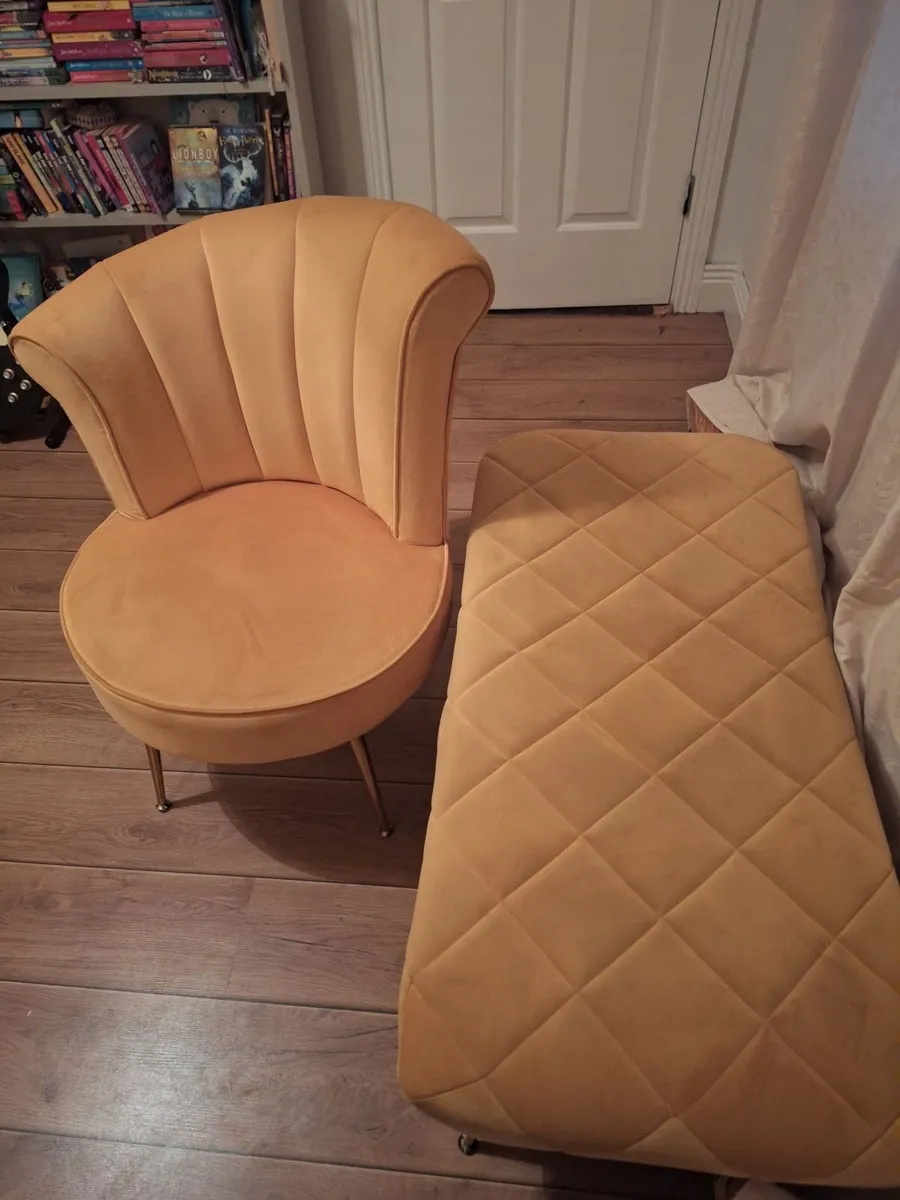 Chair and bench - Image 1