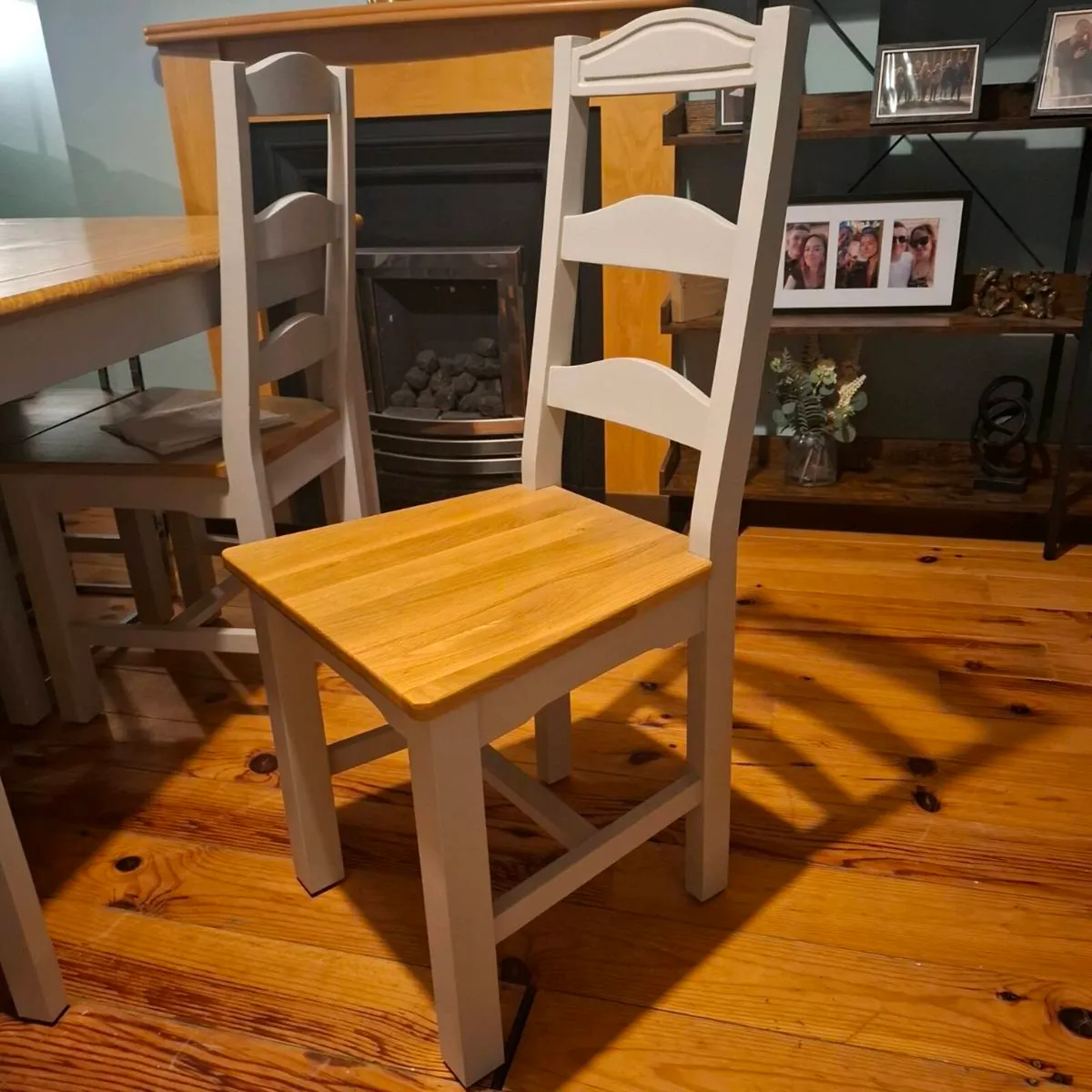 Wiltshire Grey Table and 6 Chairs - Image 2