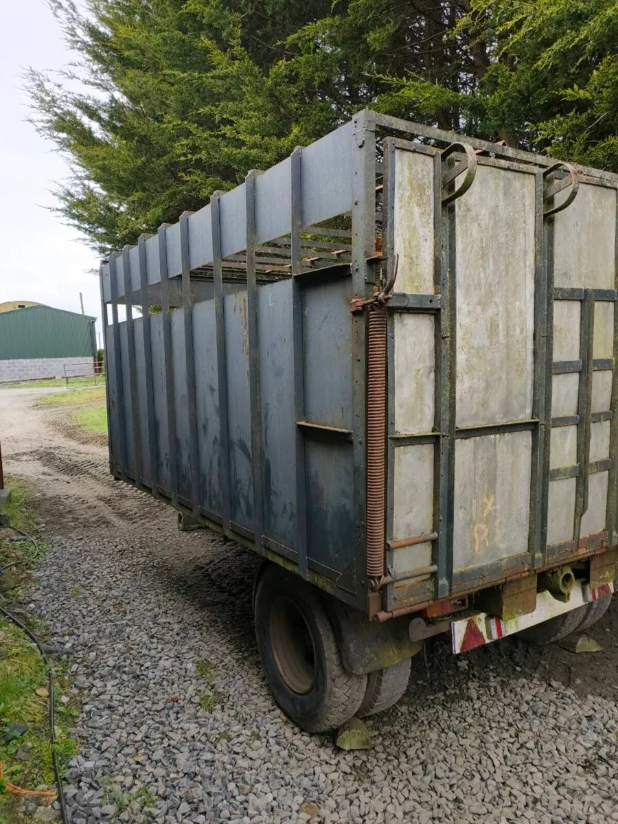 12ft x 8ft cattle trailer - Image 2