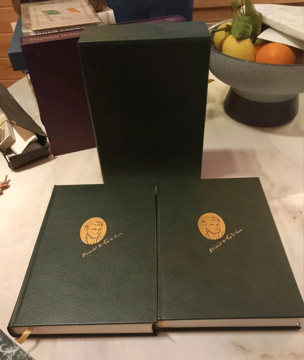 Michael Collins two hardback limited ed, freepost - Image 1