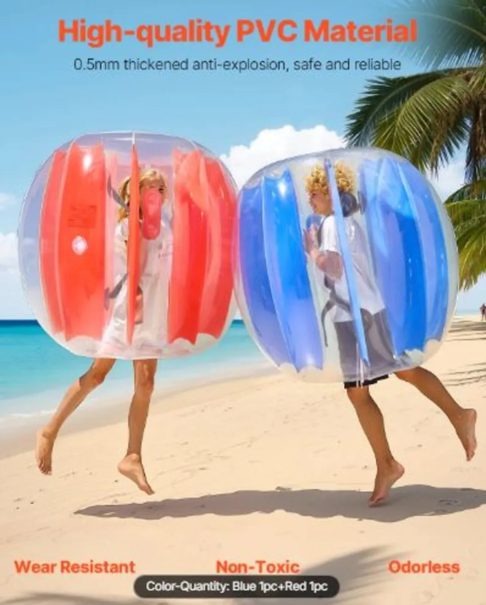 Inflatable Bumper Balls 2-Pack,4FT/1.2M Body Sumo - Image 2