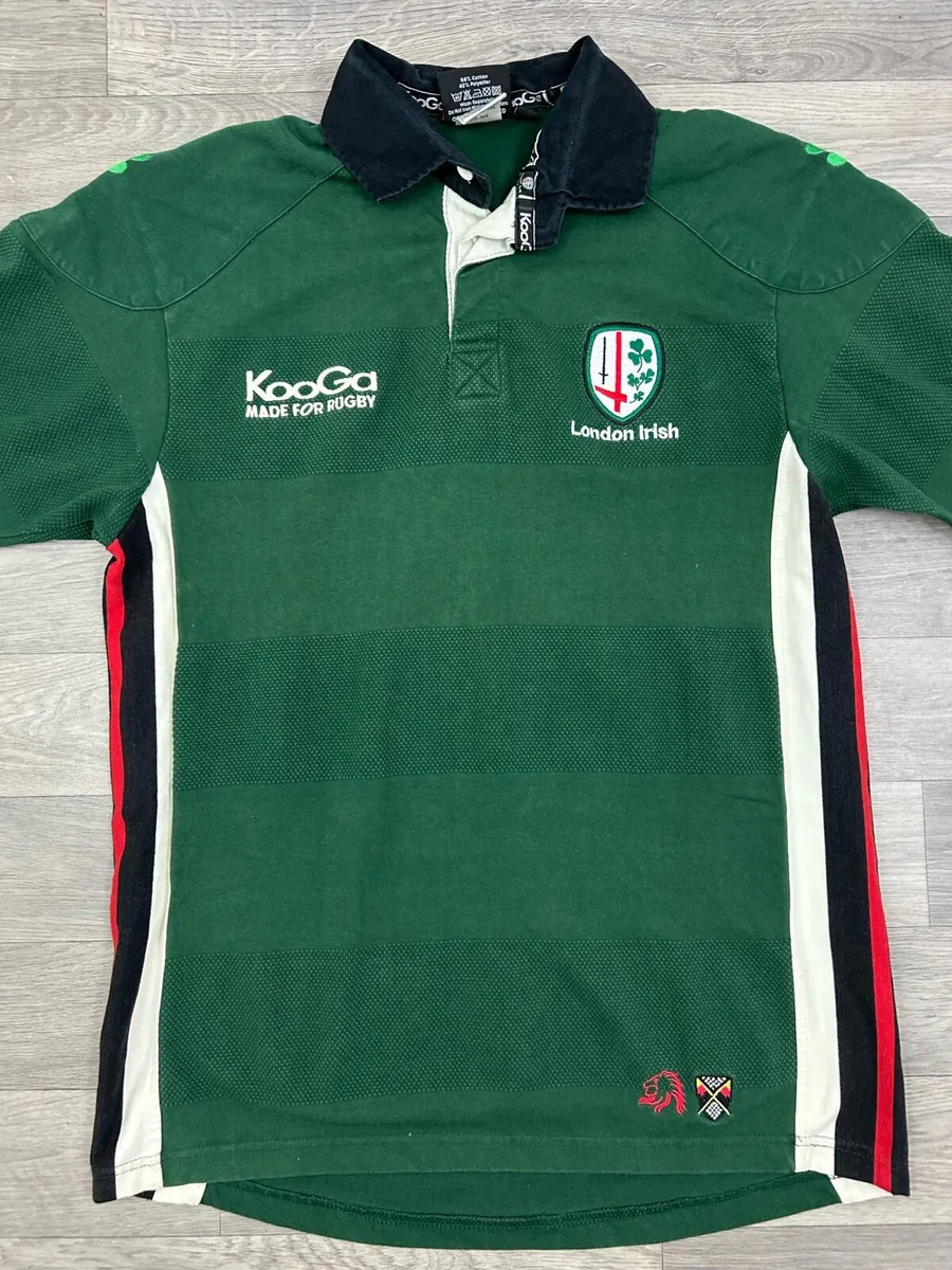 Vintage 2002 Kooga London Irish Rugby Jersey M - Image 2