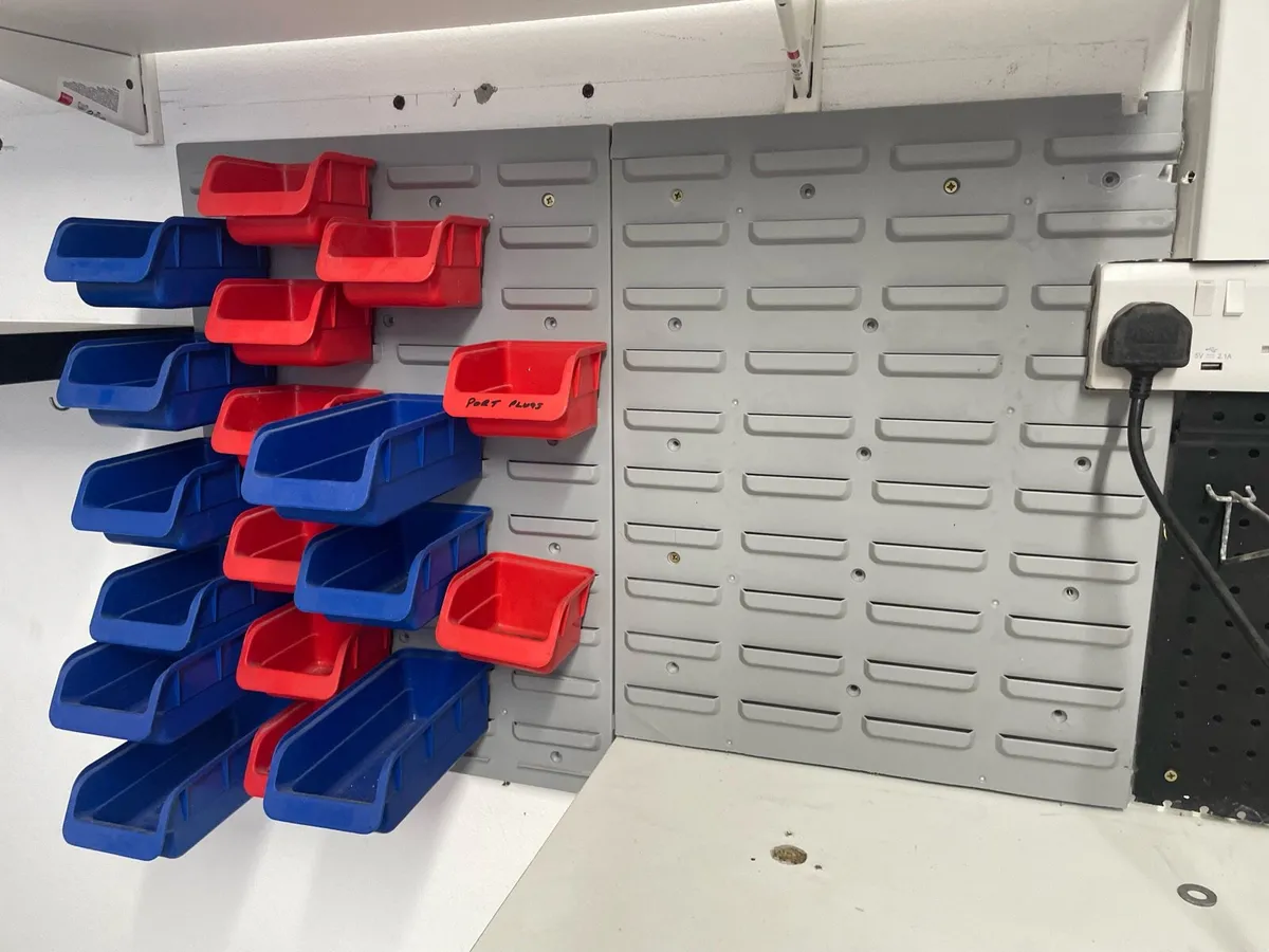 Garage shelving / peg board - Image 1