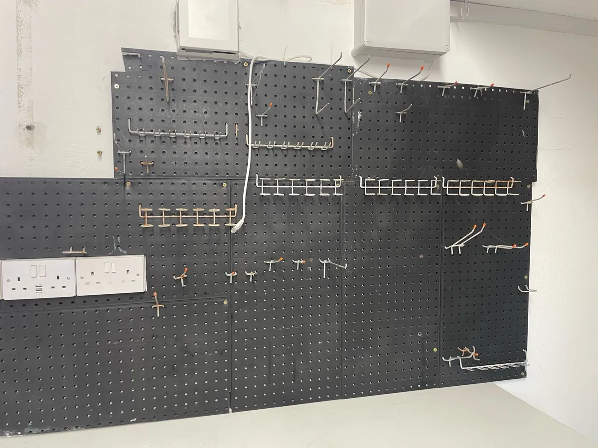 Garage shelving / peg board - Image 2
