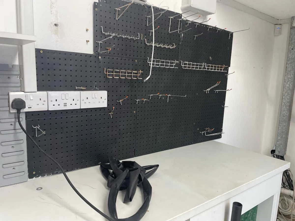 Garage shelving / peg board - Image 3
