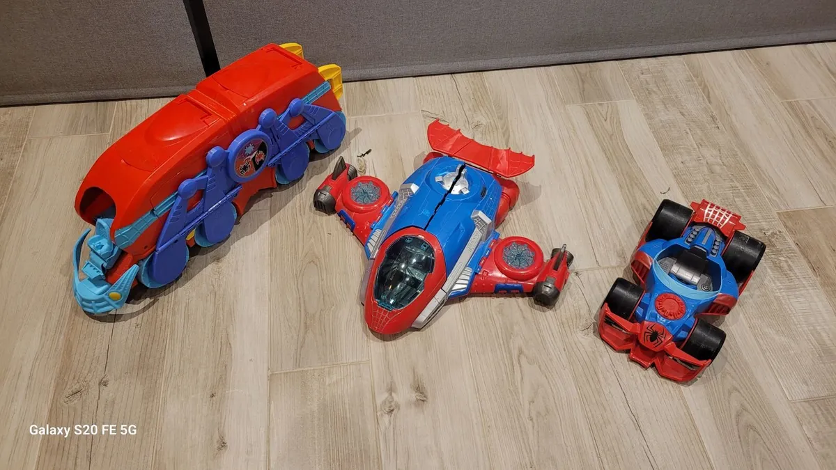 Spiderman trio toys - Image 2