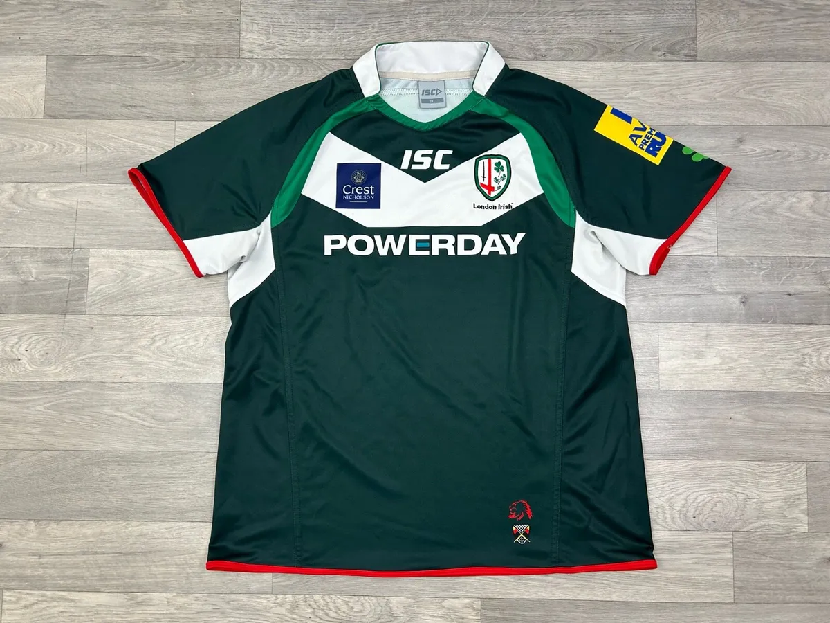 ISC London Irish Rugby Jersey Shirt Mens 3XL - Image 1