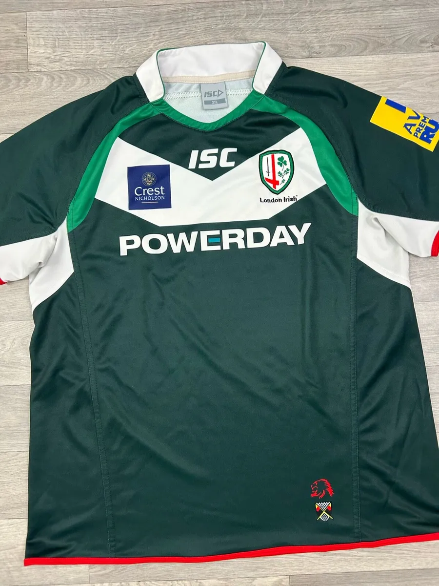 ISC London Irish Rugby Jersey Shirt Mens 3XL - Image 2