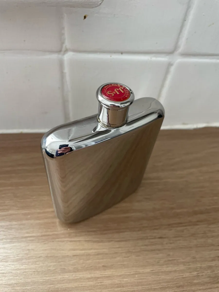Vintage John Jameson & Son Irish Whiskey Hip Flask - Image 4