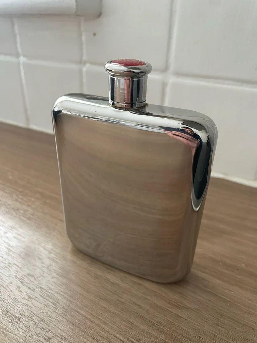 Vintage John Jameson & Son Irish Whiskey Hip Flask - Image 2