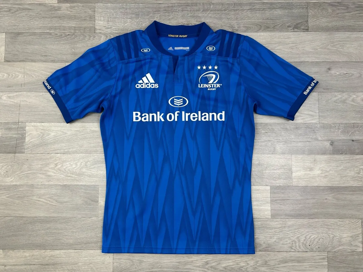 Adidas Leinster Rugby Jersey Shirt Mens Medium - Image 1