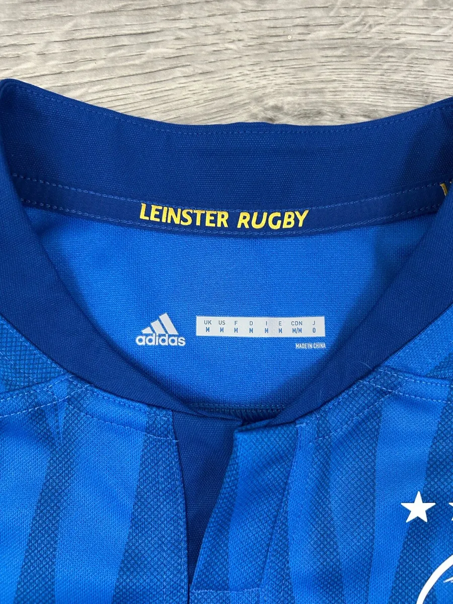 Adidas Leinster Rugby Jersey Shirt Mens Medium - Image 4