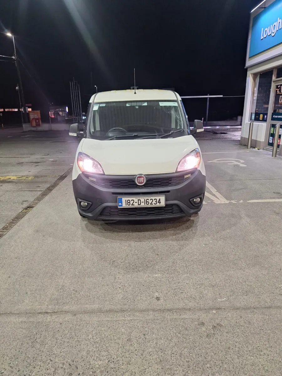 Two fiat dublo vans - Image 1