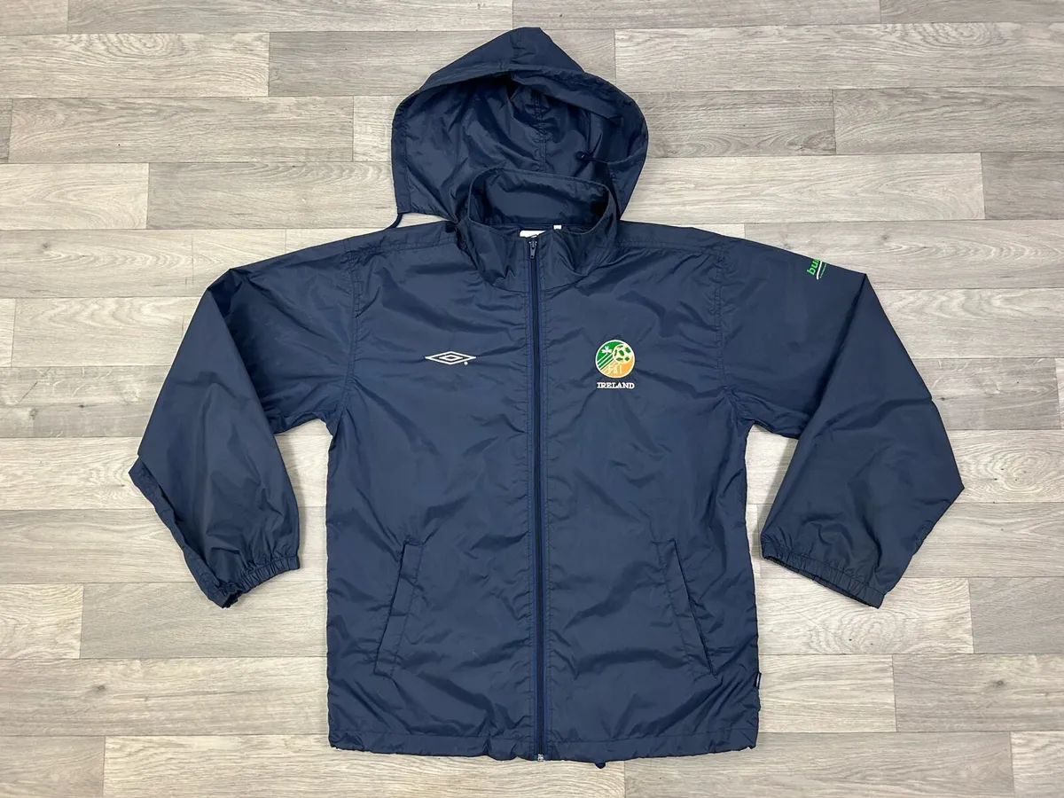 Vintage 90s Umbro Ireland Nylon Jacket Mens M/L - Image 1