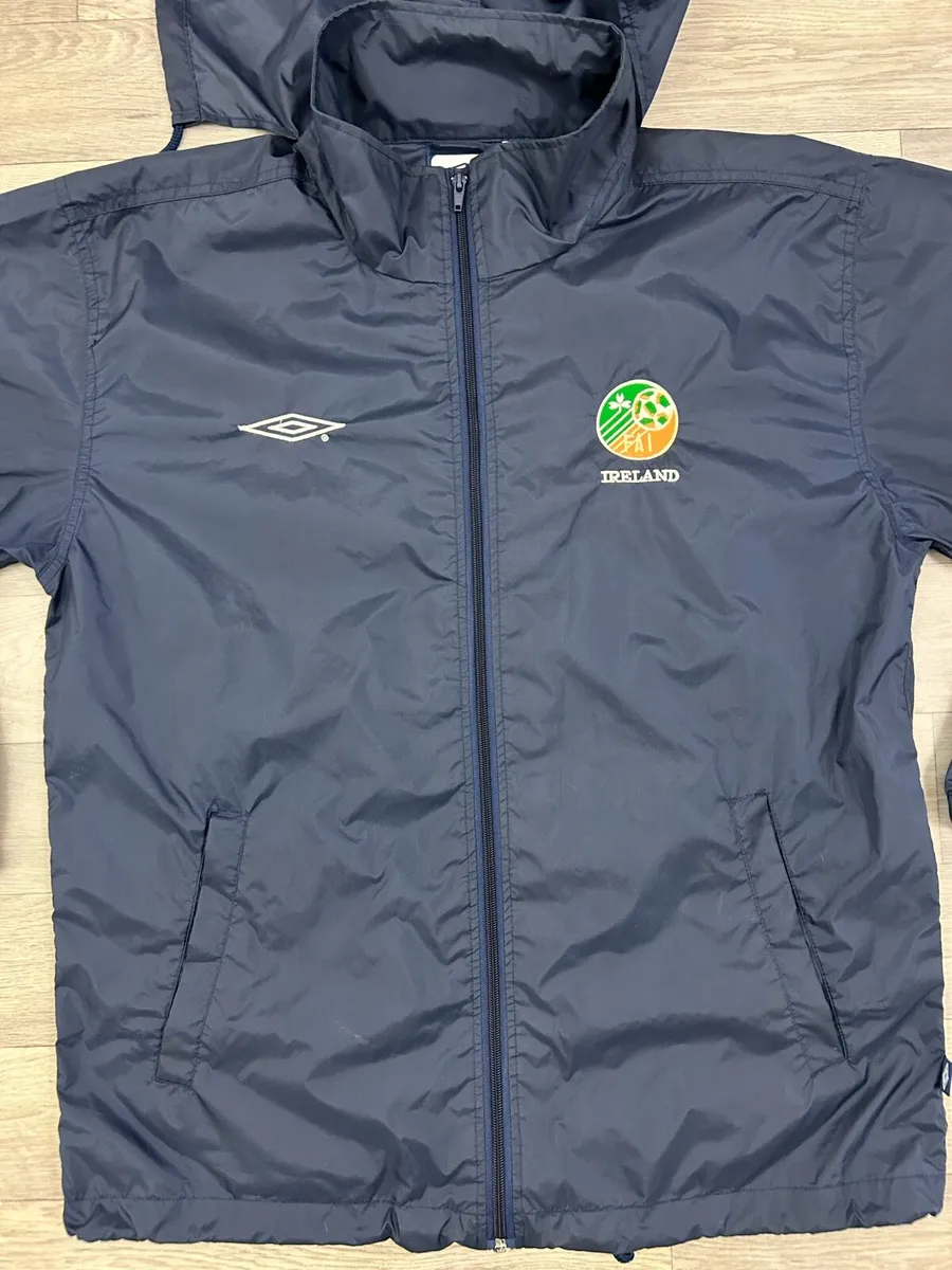 Vintage 90s Umbro Ireland Nylon Jacket Mens M/L - Image 2