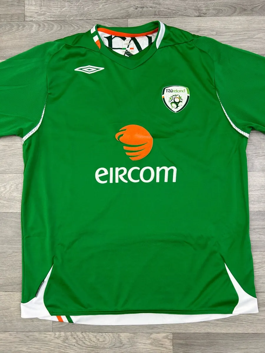 Vintage 2006 Umbro Ireland Home Jersey Shirt XL - Image 2