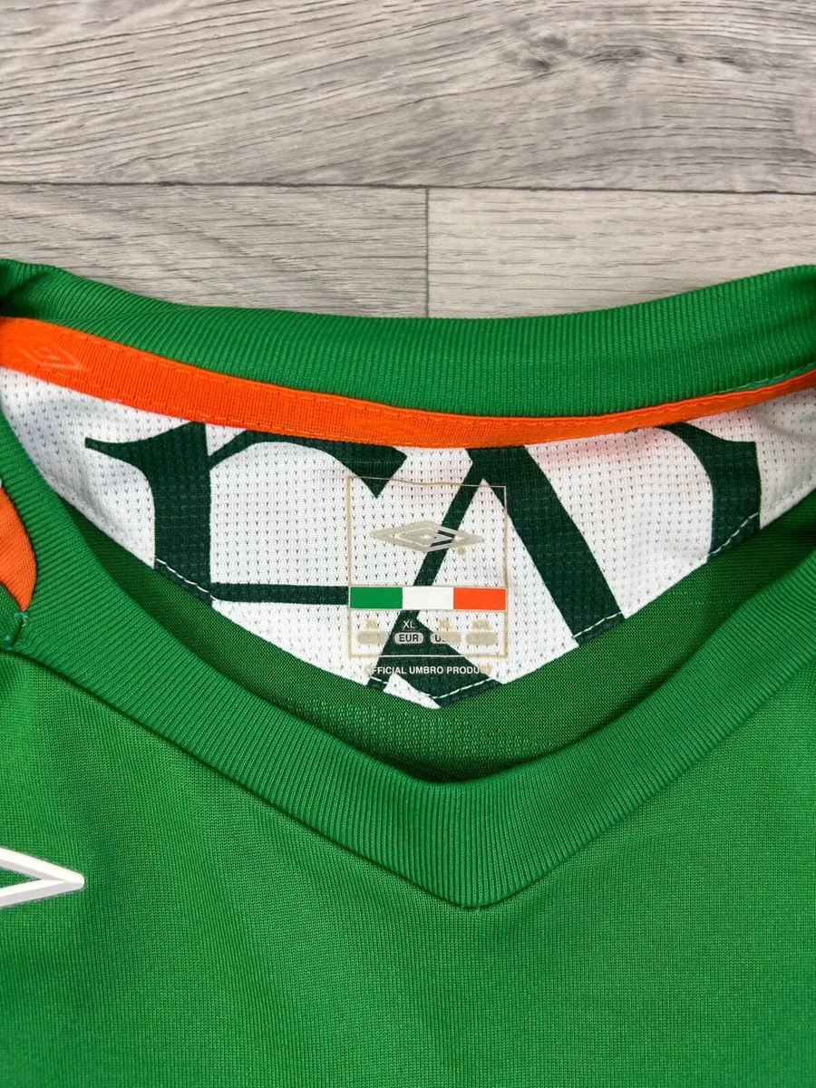 Vintage 2006 Umbro Ireland Home Jersey Shirt XL - Image 4