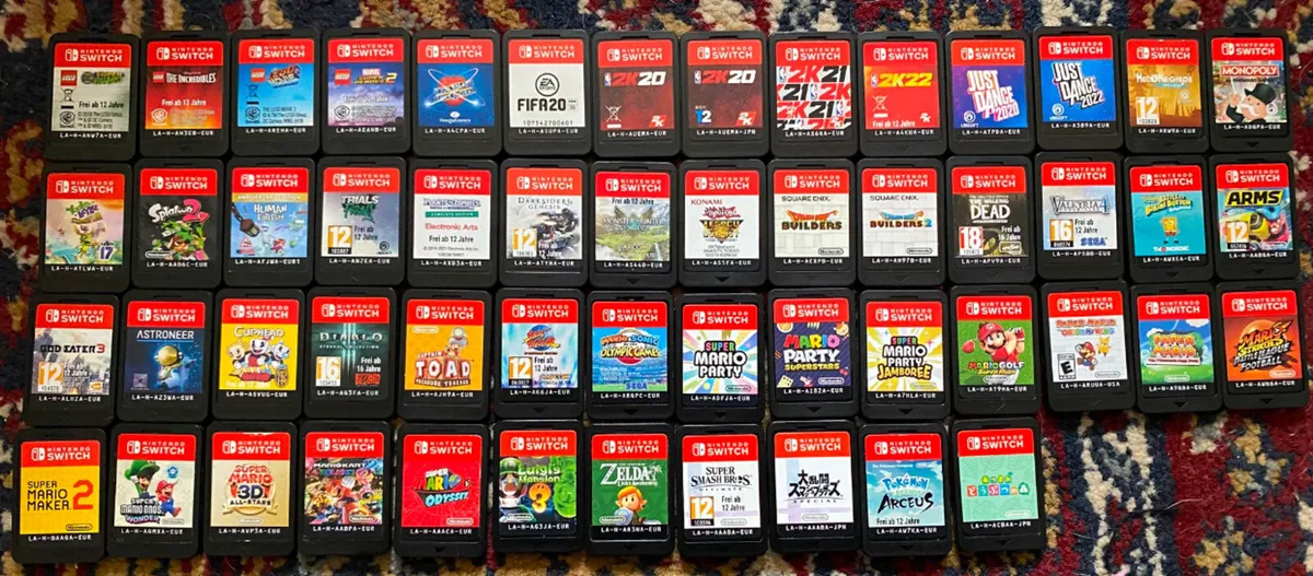 Massive List: Nintendo Switch & GBA Games - Image 1