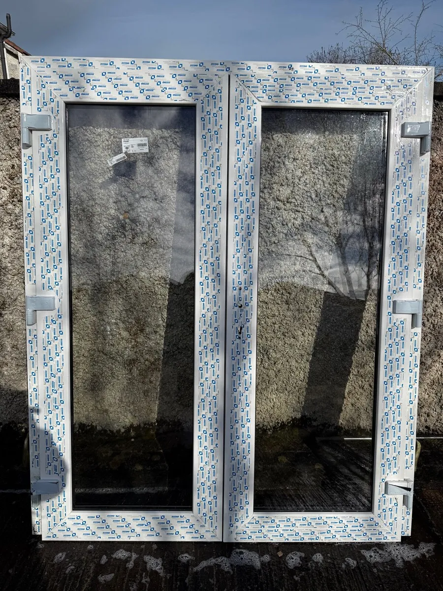 White Double Glazed uPVC Double French Doors - Image 3