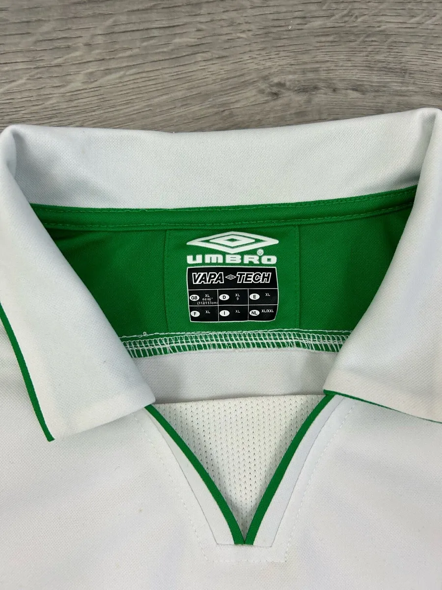 Vintage 2003 Umbro Ireland Away Jersey Mens XL - Image 4