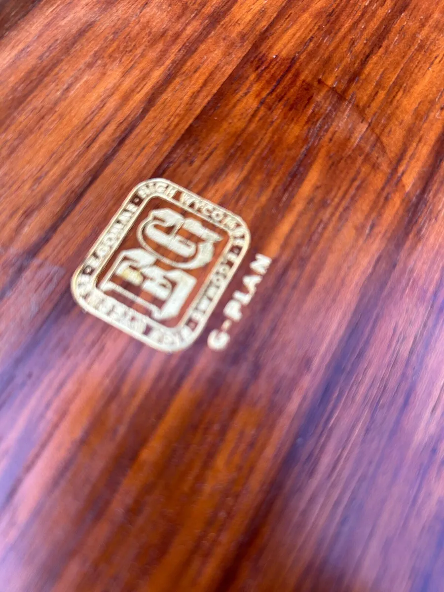 Mid century G plan table and 4 chairs - Image 2