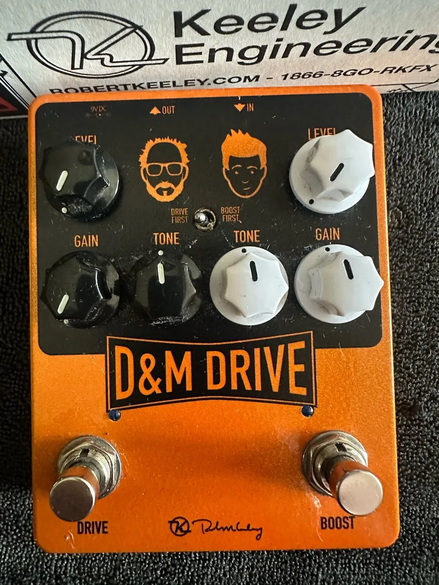 Keeley D&M drive pedal - Image 1