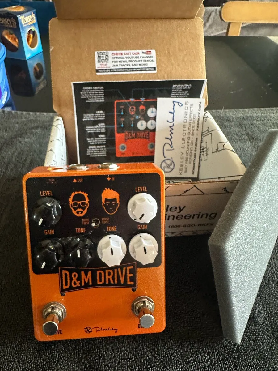 Keeley D&M drive pedal - Image 2
