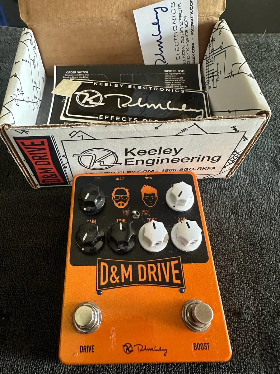 Keeley D&M drive pedal - Image 3
