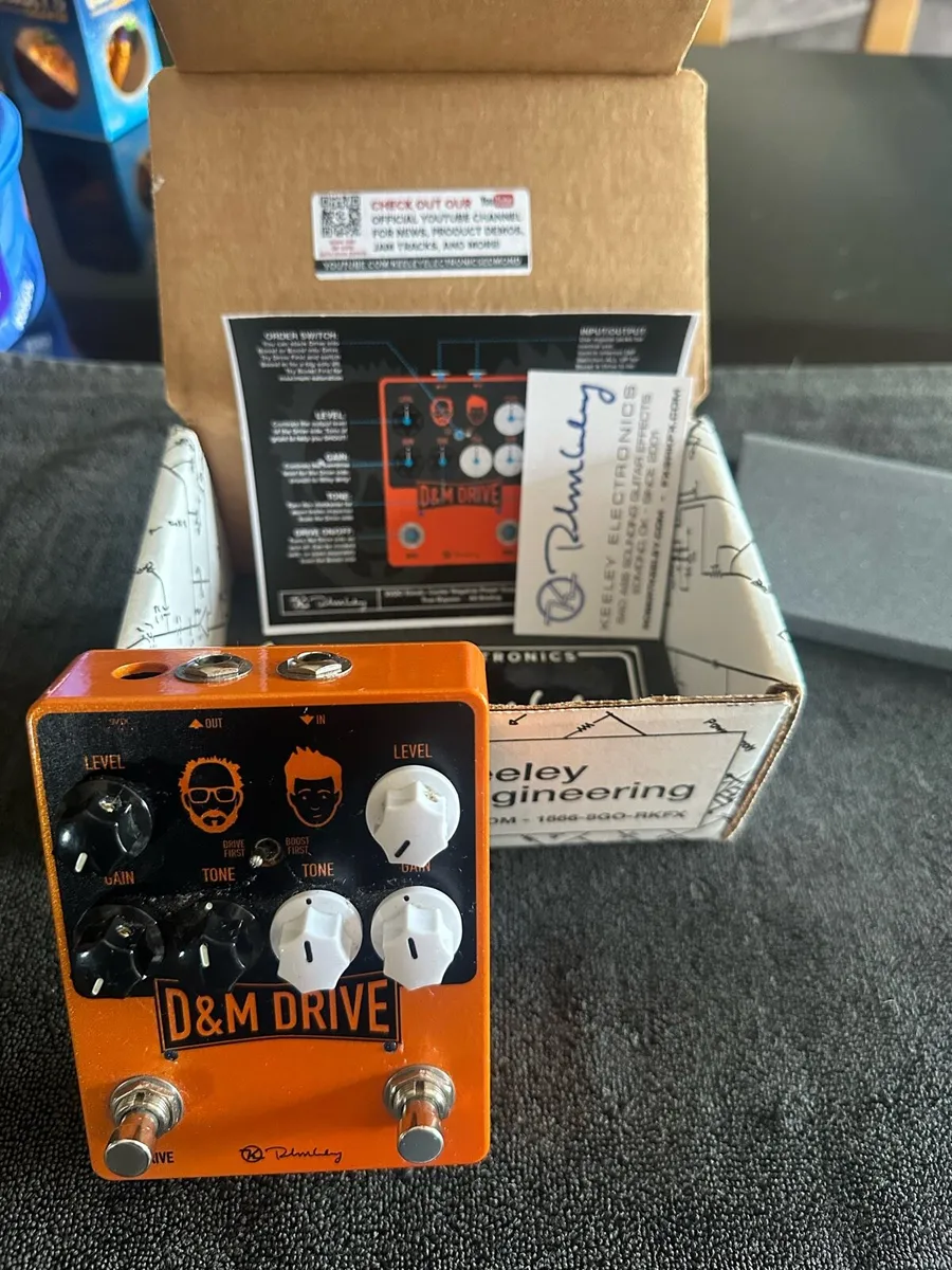 Keeley D&M drive pedal - Image 4