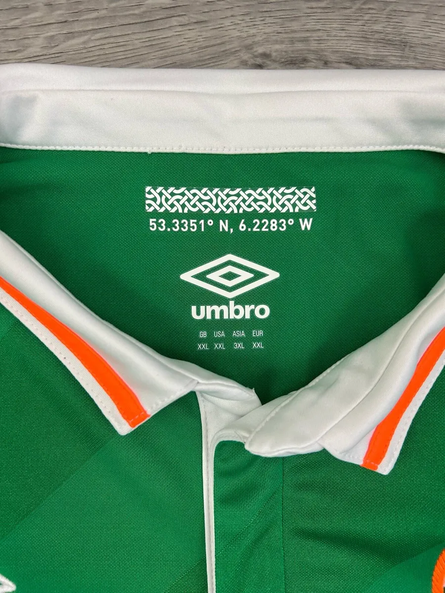 Umbro Ireland Home Jersey Shirt Mens XXL - Image 4