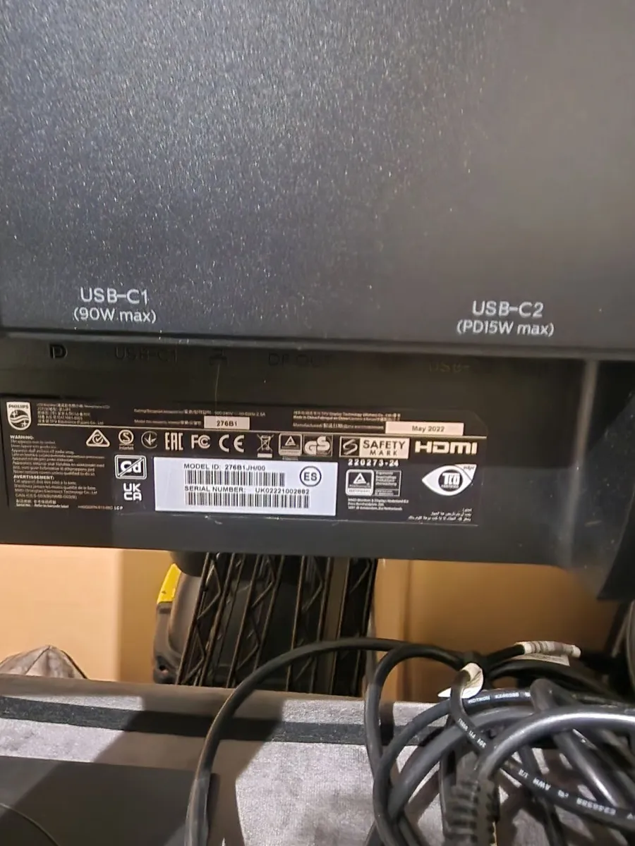 Philips 276B Monitor w/ USB-C Dock - Image 1