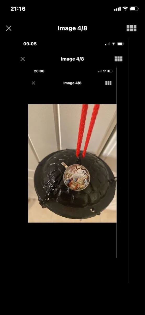 Vintage Japanese Metal Garden Ornament - Image 4