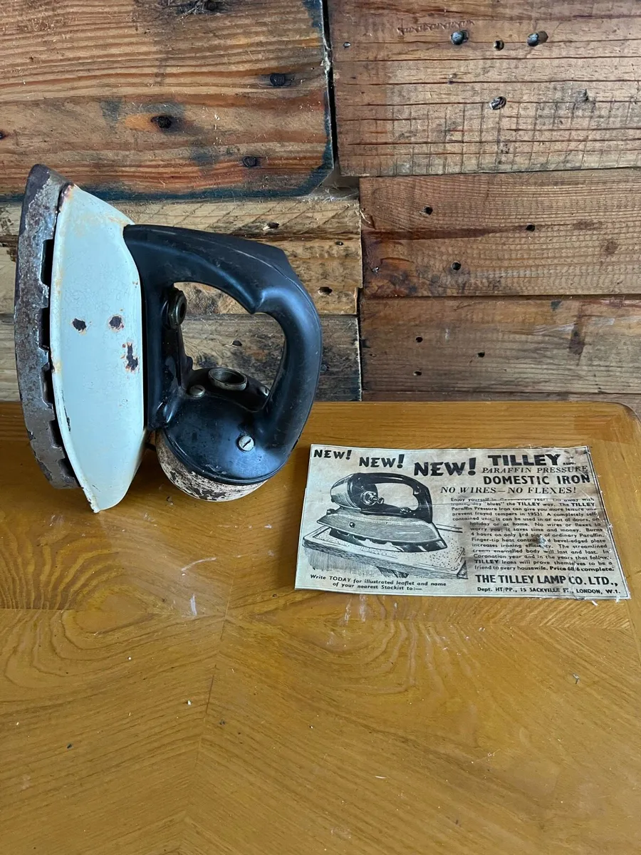 1960s paraffin Tilley Iron - Image 1