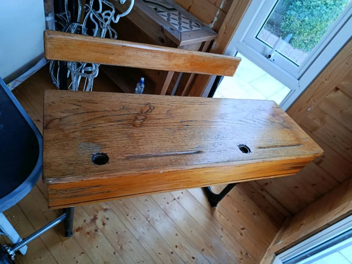 School Bench 2 Seater Child - Image 2